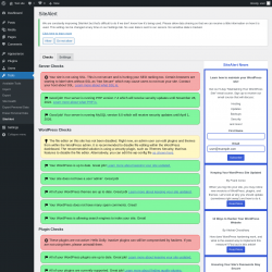 Page screenshot: Tools → SiteAlert