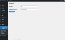 Page screenshot: MyShopKit Popup SmartBar SlideIn Dashboard → Auth Settings