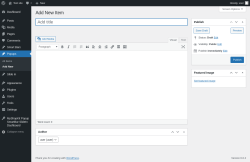 Page screenshot: Popups → Add New