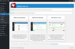 Page screenshot: MyStyle → Add-ons