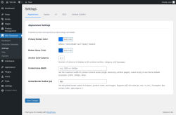 Page screenshot: B2B Showcase &rarr; Settings