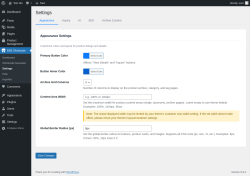 Page screenshot: B2B Showcase &rarr; Settings