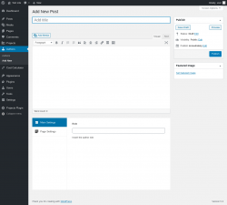 Page screenshot: Authors &rarr; Add New