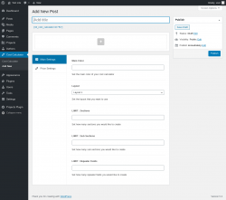 Page screenshot: Cost Calculator &rarr; Add New