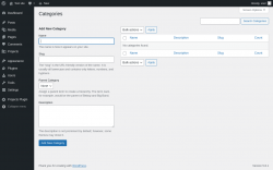 Page screenshot: Projects &rarr; Categories
