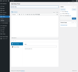 Page screenshot: Authors &rarr; Add New