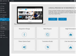 Page screenshot: New Image Gallery &rarr; Our Theme