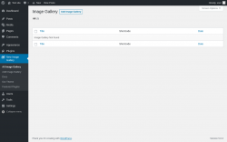 Page screenshot: New Image Gallery