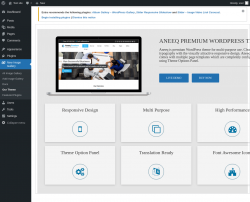 Page screenshot: New Image Gallery &rarr; Our Theme