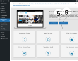 Page screenshot: New Image Gallery &rarr; Our Theme