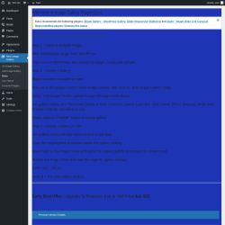 Page screenshot: New Image Gallery &rarr; Docs