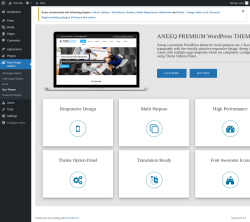 Page screenshot: New Image Gallery &rarr; Our Theme