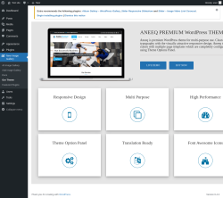 Page screenshot: New Image Gallery &rarr; Our Theme