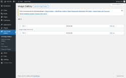 Page screenshot: New Image Gallery