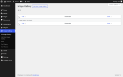 Page screenshot: Image Gallery