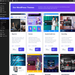 Page screenshot: Image Gallery &rarr; Our Themes