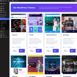 Page screenshot: Image Gallery &rarr; Our Themes