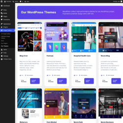 Page screenshot: Image Gallery &rarr; Our Themes
