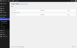 Page screenshot: Image Gallery