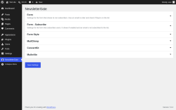 Page screenshot: NewsletterGate