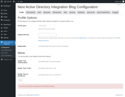 Page screenshot: Active Directory Integration