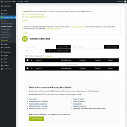 Page screenshot: NextGEN Gallery