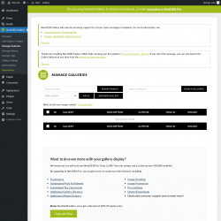 Page screenshot: NextGEN Gallery