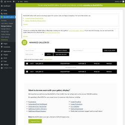 Page screenshot: NextGEN Gallery