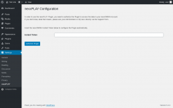 Page screenshot: Settings &rarr; nexxPLAY