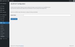 Page screenshot: Settings &rarr; nexxPLAY