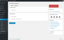 Page screenshot: Settings  → Nginx Helper