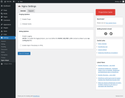Page screenshot: Settings → Nginx Helper