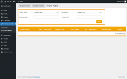 Page screenshot: Ni Product Editor &rarr; Ni Product Editor &rarr; Variation Product