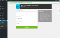 Page screenshot: NicheTable → Contact Us