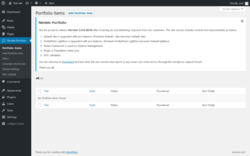 Page screenshot: Nimble Portfolio