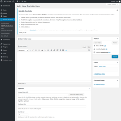 Page screenshot: Nimble Portfolio &rarr; Add Portfolio Item