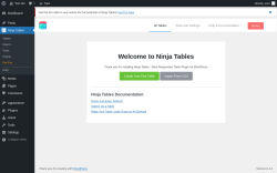 Page screenshot: Ninja Tables