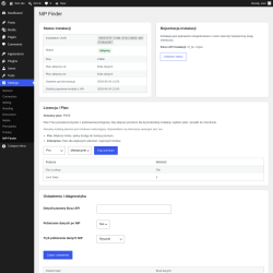 Page screenshot: Settings &rarr; NIP Finder