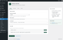 Page screenshot: Settings &rarr; N&ouml;bet&ccedil;i Noterler