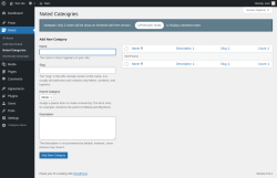 Page screenshot: Noted &rarr; Noted Categories