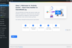 Page screenshot: Activity Guard
