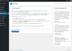 Page screenshot: WANotifier