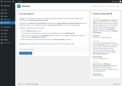 Page screenshot: WANotifier