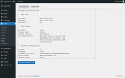 Page screenshot: Books &rarr; Tools &rarr; System Info