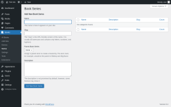 Page screenshot: Books &rarr; Series