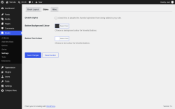 Page screenshot: Books &rarr; Settings &rarr; Styles