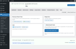 Page screenshot: NT Image WebP & AVIF Converter &rarr; Tools