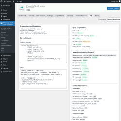 Page screenshot: NT Image WebP & AVIF Converter &rarr; Help