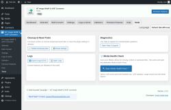Page screenshot: NT Image WebP & AVIF Converter &rarr; Tools