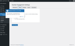 Page screenshot: Nuclear Engagement → Settings → Theme